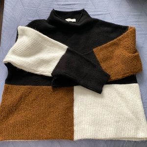 Colorblock Sweater